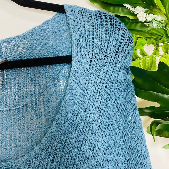 Free people knit beach cover up size medium - Picture 4 of 6